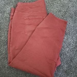 Torrid size 26 burnt orange jeans